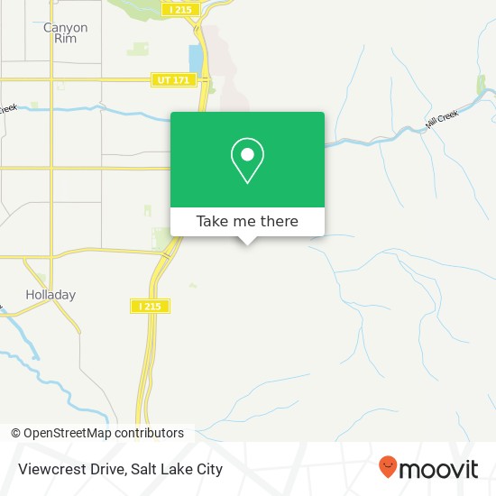 Viewcrest Drive map