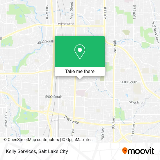 Kelly Services map