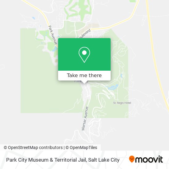 Park City Museum & Territorial Jail map