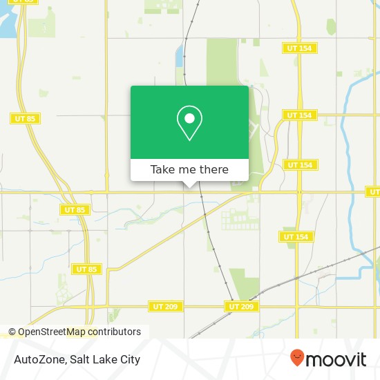 AutoZone map