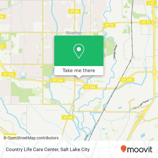 Country Life Care Center map