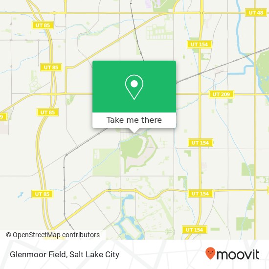 Mapa de Glenmoor Field