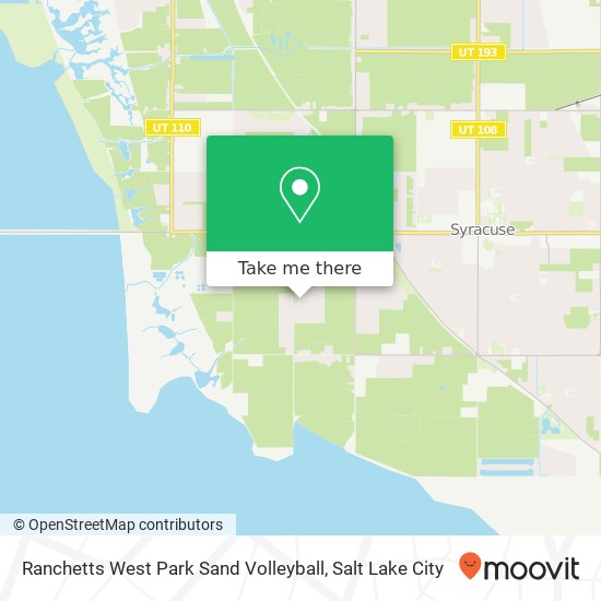 Ranchetts West Park Sand Volleyball map