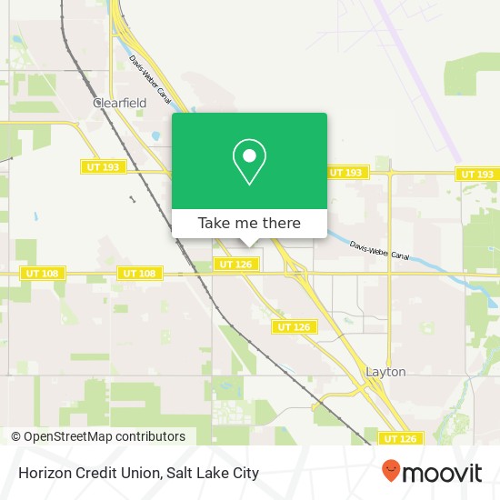 Mapa de Horizon Credit Union