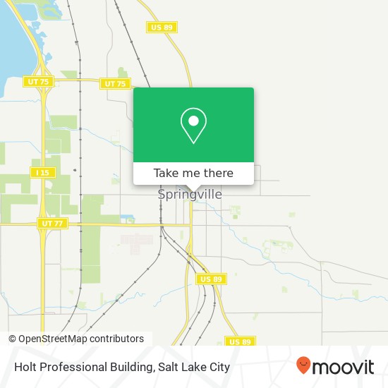 Mapa de Holt Professional Building