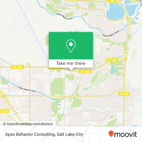 Apex Behavior Consulting map