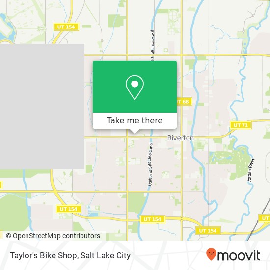 Mapa de Taylor's Bike Shop