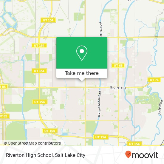 Mapa de Riverton High School