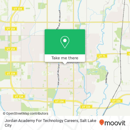 Mapa de Jordan Academy For Technology Careers