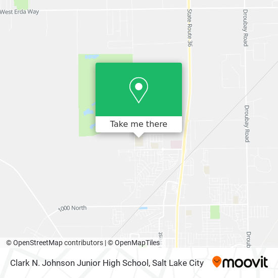Clark N. Johnson Junior High School map