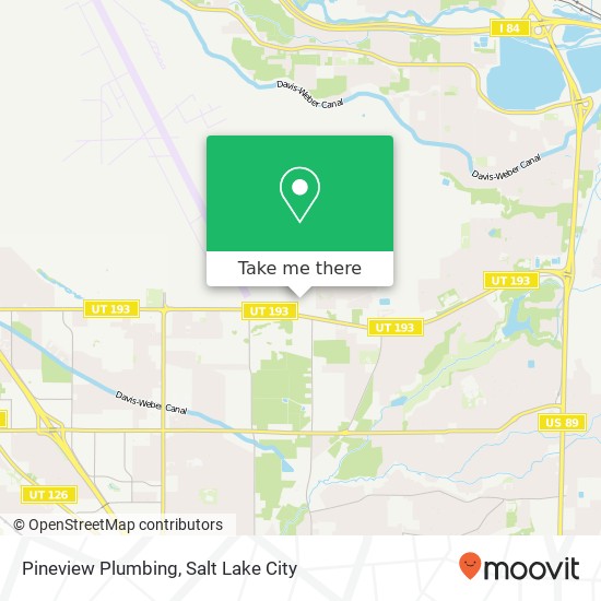 Pineview Plumbing map