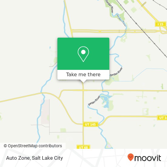 Auto Zone map