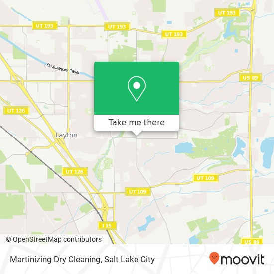 Mapa de Martinizing Dry Cleaning