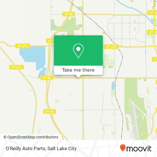 O'Reilly Auto Parts map