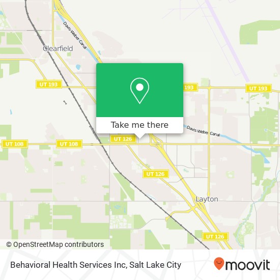 Mapa de Behavioral Health Services Inc