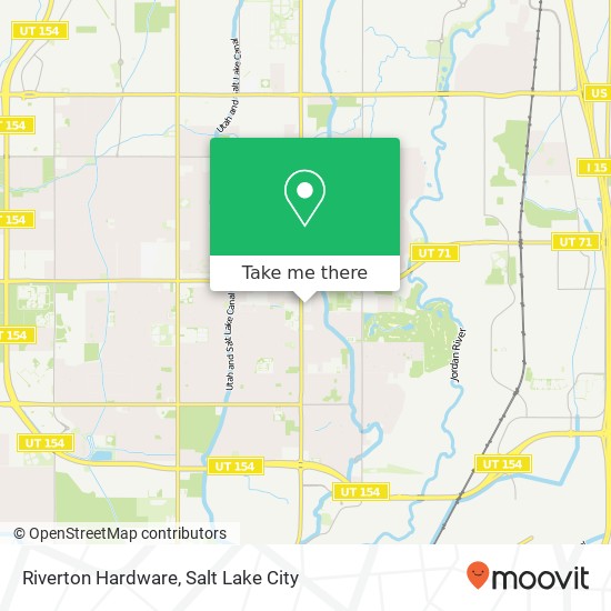 Riverton Hardware map