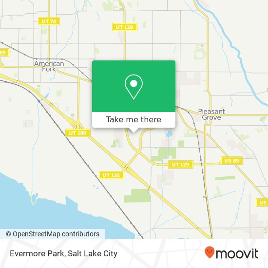 Mapa de Evermore Park