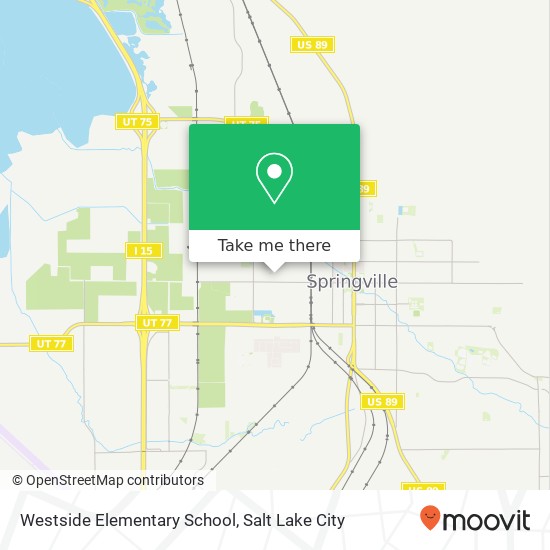 Mapa de Westside Elementary School