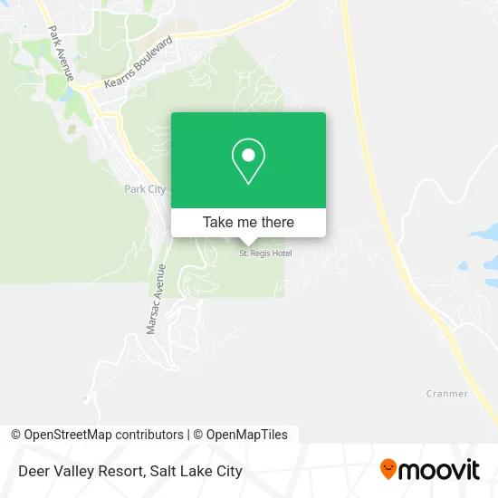 Deer Valley Resort map