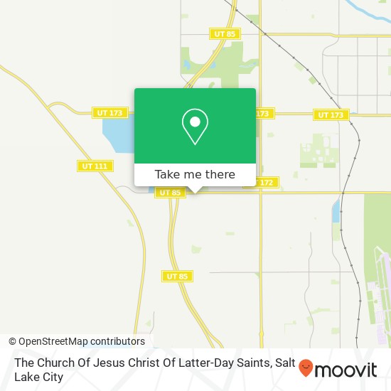 The Church Of Jesus Christ Of Latter-Day Saints map