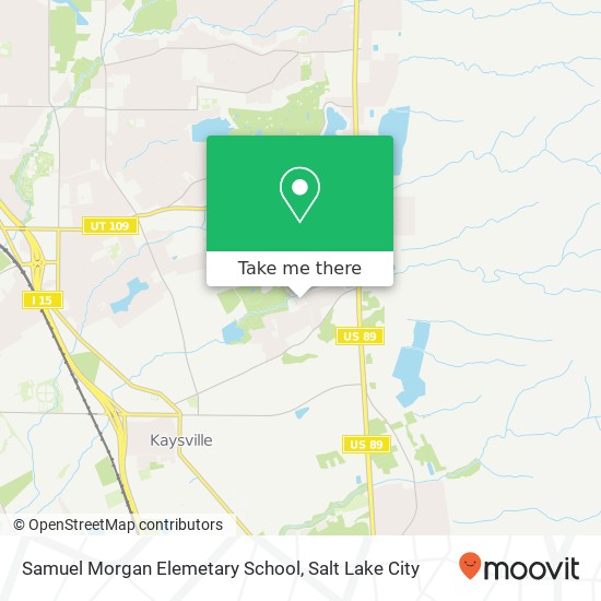 Mapa de Samuel Morgan Elemetary School