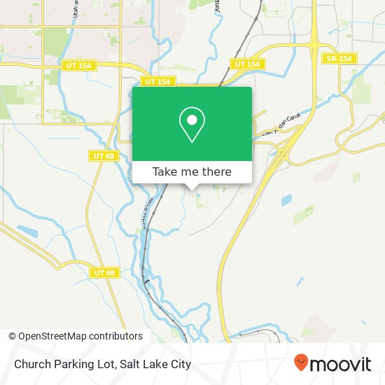 Church Parking Lot map