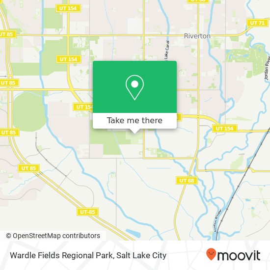 Wardle Fields Regional Park map