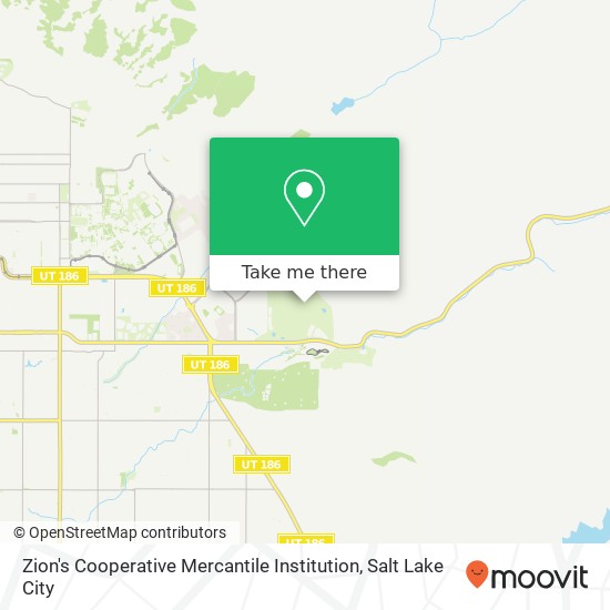 Mapa de Zion's Cooperative Mercantile Institution