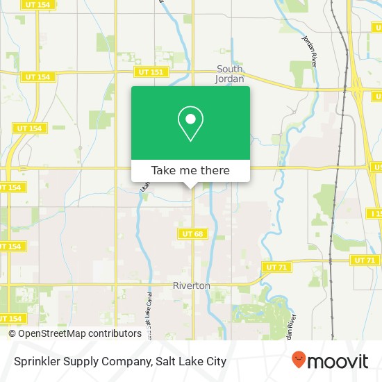 Mapa de Sprinkler Supply Company
