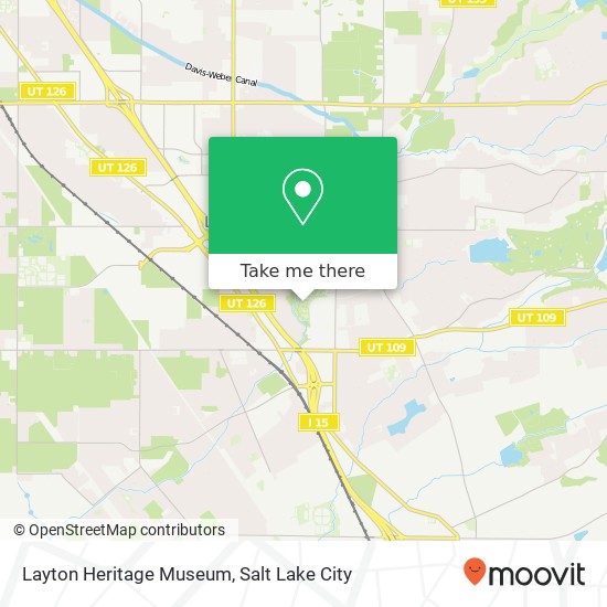 Mapa de Layton Heritage Museum