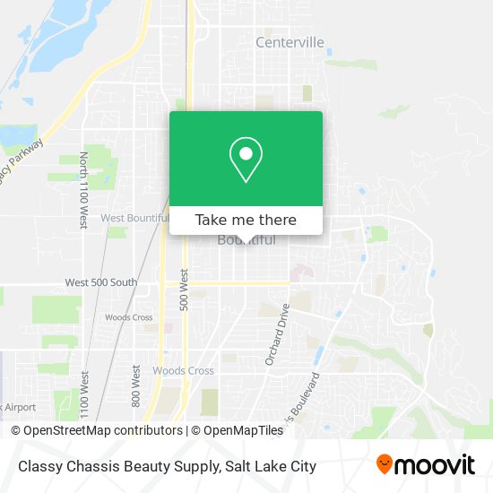 Classy Chassis Beauty Supply map