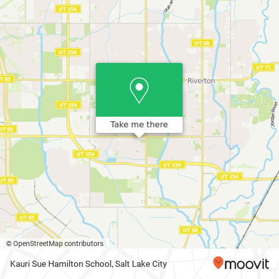 Kauri Sue Hamilton School map