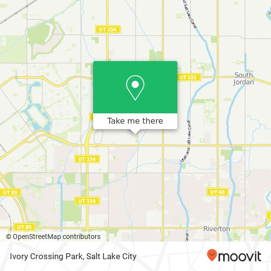 Ivory Crossing Park map