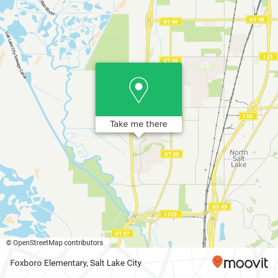 Mapa de Foxboro Elementary