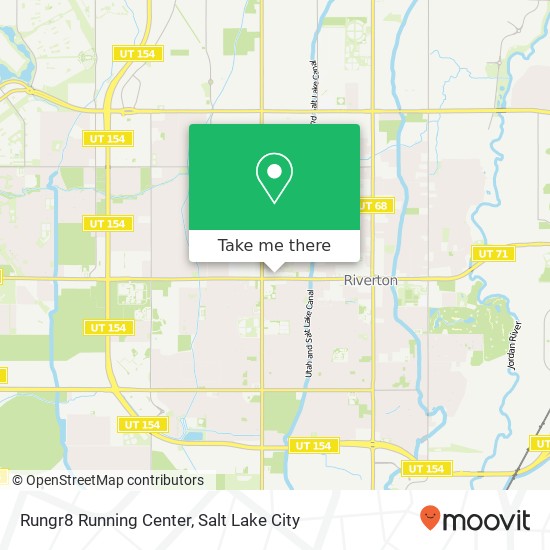 Rungr8 Running Center map