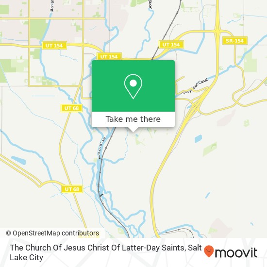 Mapa de The Church Of Jesus Christ Of Latter-Day Saints