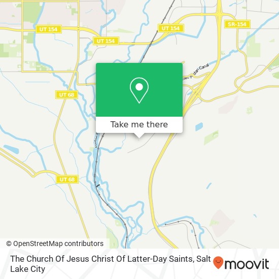 Mapa de The Church Of Jesus Christ Of Latter-Day Saints