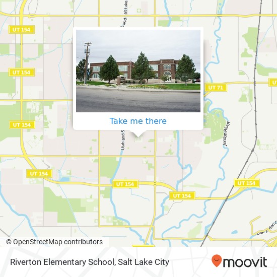 Riverton Elementary School map