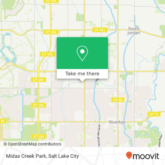 Mapa de Midas Creek Park