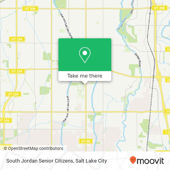 Mapa de South Jordan Senior Citizens