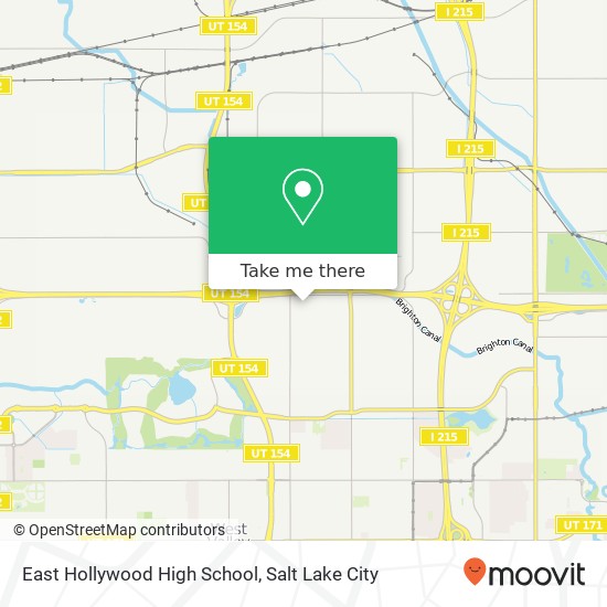 Mapa de East Hollywood High School