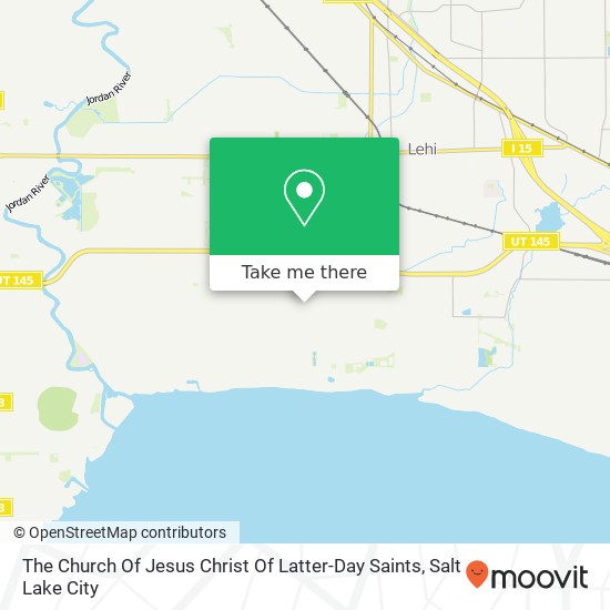 The Church Of Jesus Christ Of Latter-Day Saints map