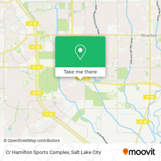 Cr Hamilton Sports Complex map