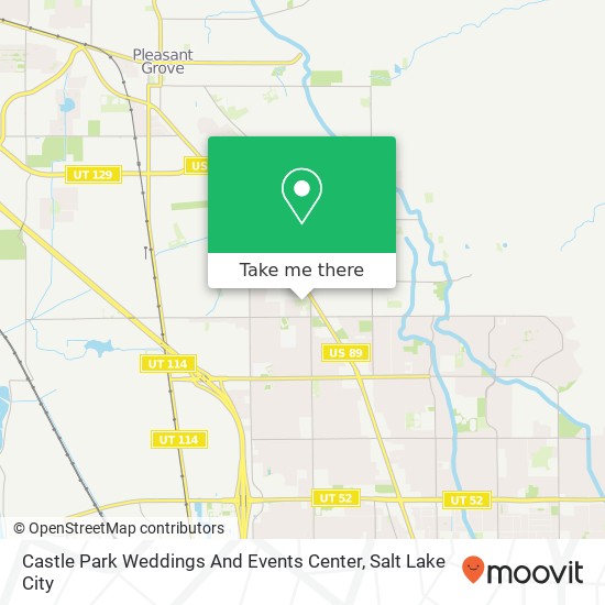 Castle Park Weddings And Events Center map