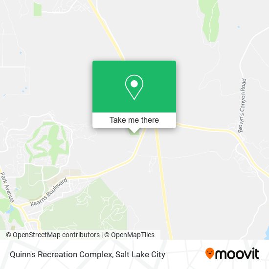 Mapa de Quinn's Recreation Complex