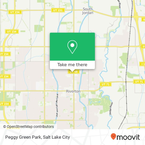 Mapa de Peggy Green Park