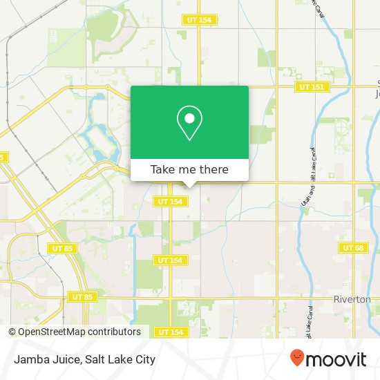 Jamba Juice map