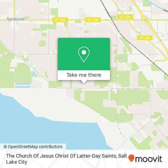 Mapa de The Church Of Jesus Christ Of Latter-Day Saints