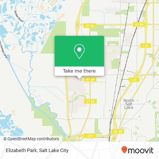 Elizabeth Park map