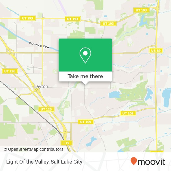 Light Of the Valley map